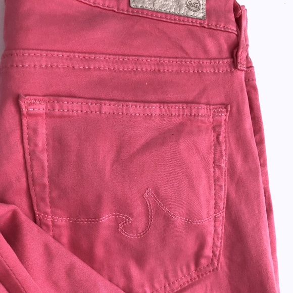 AG Coral Jeans Mid-Rise Cigarette Crop - Picture 7 of 11